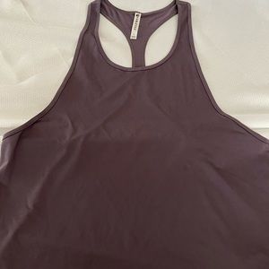 Purple athletic tank